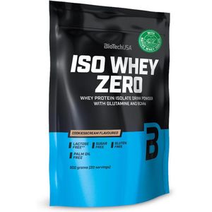 Protein Poeder - Iso Whey Zero - 500g - BiotechUSA - - Aardbei