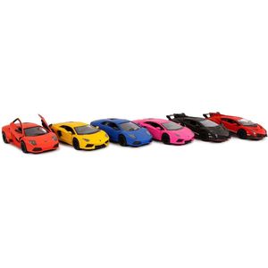 Kinsmart Sportwagen Lamborghini Veneno 1:36 Die-cast Blauw