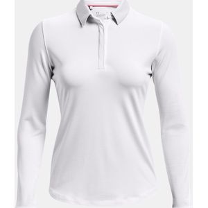 Under Armour Zinger Long Sleeve Woman Polo White