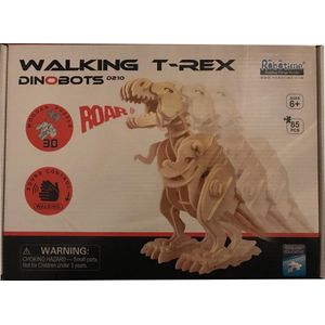 3D Dino T-Rex Houten Puzzel