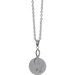 Gewa sieraden Collier muzieksleutel