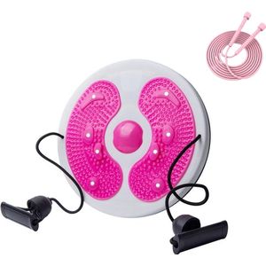 twistfit draaischijf - Twister Disc - thuis trainer - full body workout set - Balanstrainer - Balance board - Twistcore - twistfit - Inc springtouw & 101 Fitnesstips E-book
