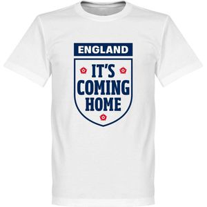 It's Coming Home England T-Shirt - Wit - XXXXL