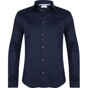 Presly & Sun Heren overhemd-JACK-navy-M