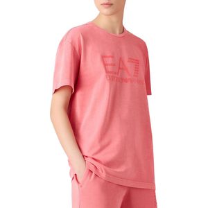 Armani EA7 3RUT04-PJLLZ Unisex Jersey T-Shirt Paradise Pink