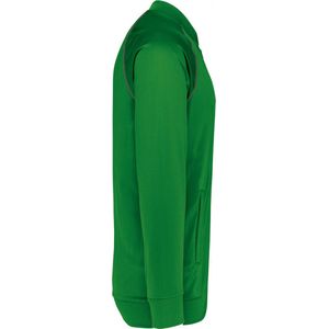 PROACT® Unisex trainingsjas met rits en biesje PA384 - green - XS