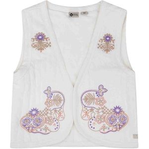 Daily7 - Gilet - Off White - Maat 116