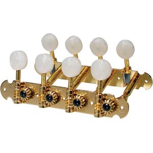 Mandoline stemmechanieken Boston 044-G 69mm goud wit