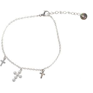 Karma Symbols oorbel M1318 Triples Heart