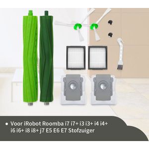 Replacements® Onderdelen set geschikt voor Irobot I7 robotstofzuigers - 9-delig