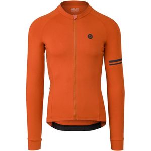 AGU Solid Fietsshirt Lange Mouwen Performance Heren - Pink - XXXL