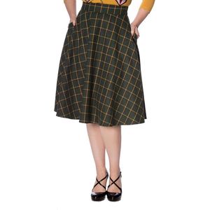 Dancing Days - LADIES DAY SWING Rok - XL - Groen