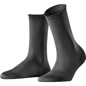 FALKE Bold Dot duurzaam biologisch katoen sokken dames zwart - Maat 39-42