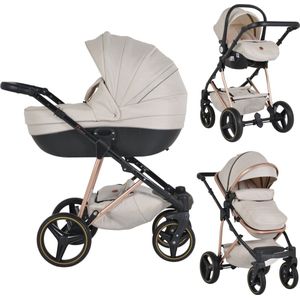 Cangaroo Florence Beige 3-in-1 Kinderwagen incl. Autostoel 109994