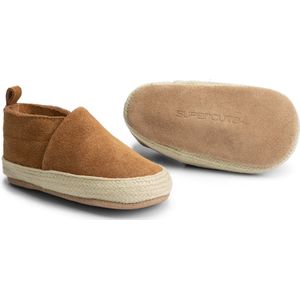 Supercute Espadrilles suède grijs 18- 24 maanden maat 23