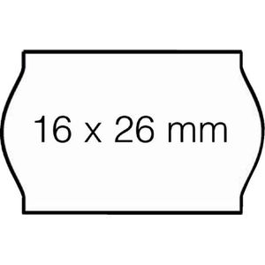 Prijsetiket 16x26mm open-data s14/sato judo afn wt | Omdoos a 36 rol x 1000 etiket | 36 stuks