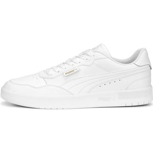 PUMA Court Ultra Lite Unisex Sneakers - White/Gold - Maat 42
