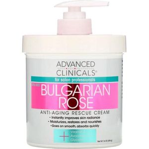 Advanced Clinicals - Bulgarian Rose Cream  454 g