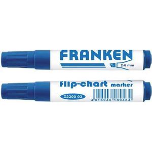 FRANKEN Flipchart marker, lijndikte: 2-6 mm, blauw