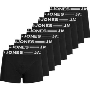 Jack & Jones Boxershorts SENSE - 9 pack - Trunks - Zwart - Heren Onderbroek - Maat L