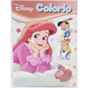 DISNEY COLORIO KLEURBOEK - ARIEL - PINOKKIO EN NOG VEEL MEER DISNEY FIGUREN