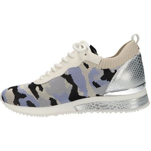 La Strada Blauwe camouflage sneakers dames - maat 40