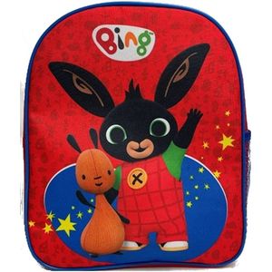 BING en FLOP Rugzak Rugtas School Tas 2-5 Jaar Rood