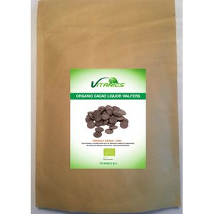 Biologische Cacao Likeur (Pasta) Wafels 125g