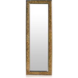 Norwich spiegel houten lijst 130 x 45 cm mozaïek-design