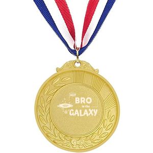 Akyol - beste vriend in het universum medaille goudkleuring - Vriend - familie - cadeau