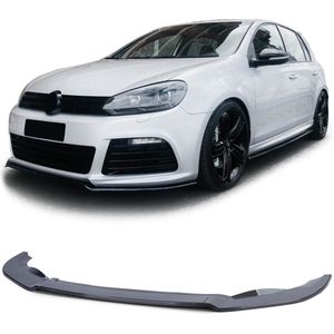 Volkswagen Golf 6 MK6 R20 R Spoiler Voorspoiler Splitter Lip  Carbon Look