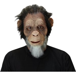 Partychimp Low Poly Bunny Maske (Latex) – Originelle Hasenmaske Für Halloween & Kostümpartys