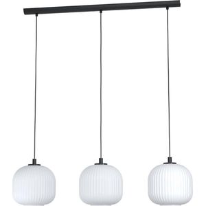 EGLO Mantunalle - Hanglamp - E27 - 120 cm - Zwart