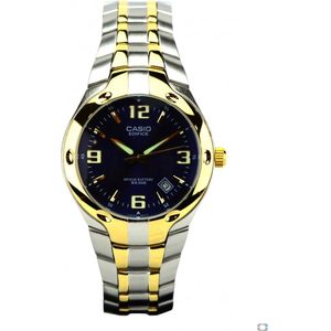 Casio Collection horloge EF-106SG-2AVCB metalen band en datumaanduiding