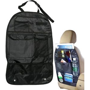 Auto-achterbank-organizer voor Auto | Achterbank-opbergmat - Beschermende autostoel-organizer .