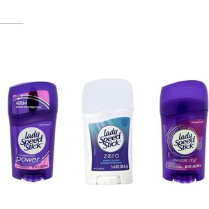 Lady Speed Stick Best Of Deodorants - 3 x 45 g - 48H Anti-Transpirant Deo Stick - Bestseller Deodorant Vrouw