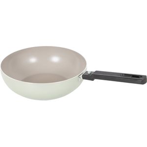 Bo-Camp - Wokpan - Sprint ECO - Afneembare steel - Ø 24 cm - Inductie - Groen