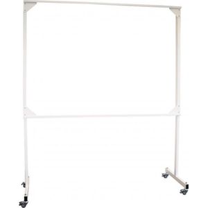 Verrijdbaar whiteboard standaard - 120 x 240 cm