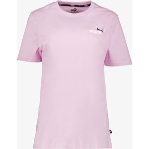 Puma ESS+ Col Small Logo heren T-shirt roze - Maat XL