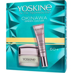 Okinawa Groene Kaviaar dag en nacht gezichtscrème set 60+ 50ml + oogcrème voor oogleden en rond de mond 15ml