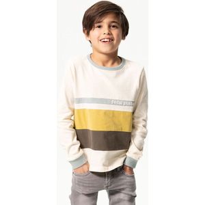 Sissy-Boy - Wit colourblock longsleeve t-shirt