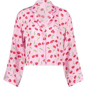Hunkemöller Pyjama top Twill Roze XL