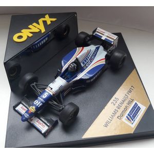 F1 Williams Renault FW16 Damon Hill Blauw - Modelauto 1/43 - Formule 1