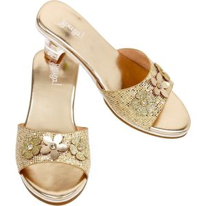 Souza - Slipper - Hoge hak Ellina - Goud Metallic - Maat 27 / 28