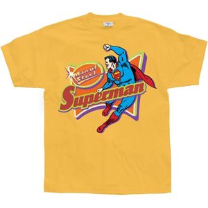 Superman - The Man Of Steel - XX-Large - Orange