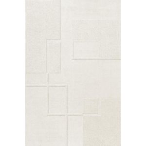 Layered Swedish Grace Pattern Bone White vloerkleed - maat 180 x 270 cm