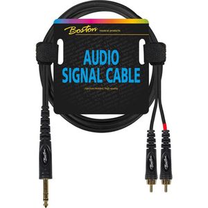 AC-272-150| Boston audio signaalkabel - Tulp naar jack stereo