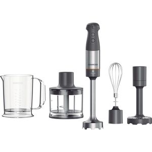 Kenwood Triblade XL+ HBM60.307GY Handmixer - Staafmixer - Zilver - Zwart