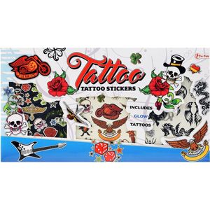 Toi-toys Tattoo Stickervel Met Glow Blauw