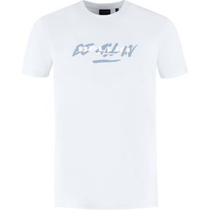 Ballin Amsterdam - Heren Regular fit T-shirts Crewneck SS - Light Blue - Maat L